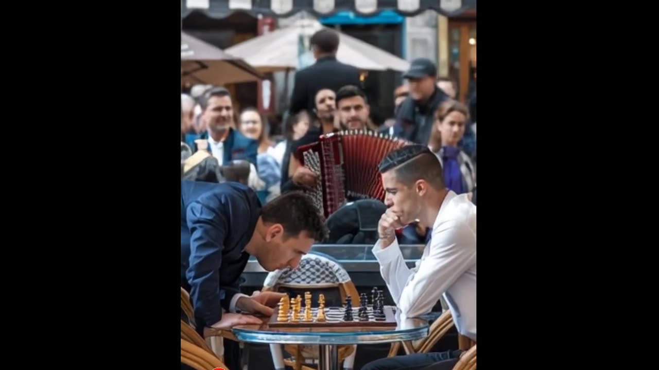 Messi & Ronaldo: A Serene Stroll to a Mediterranean Cafe – Iconic Moment Captured!"