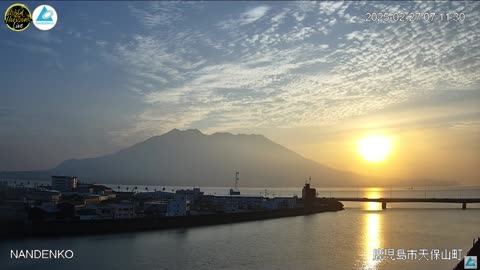 Sakurajima Sunrise 27.2.25