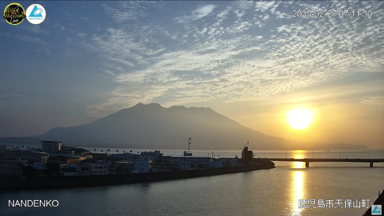 Sakurajima Sunrise 27.2.25
