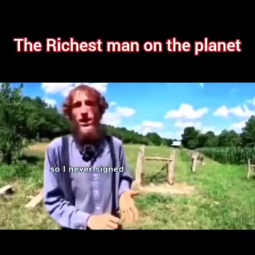 The REAL RICHEST MAN on earth!
