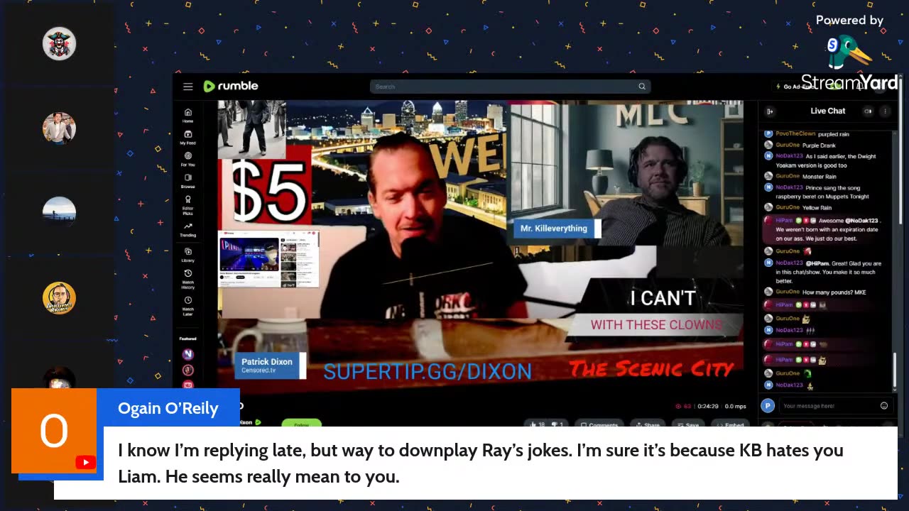 Ep.1 Clown Town with guests Ray Devito, Liam McEneaney, and Carlos Danger
