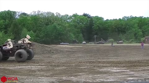Crazy Monster Truck Freestyle Moments