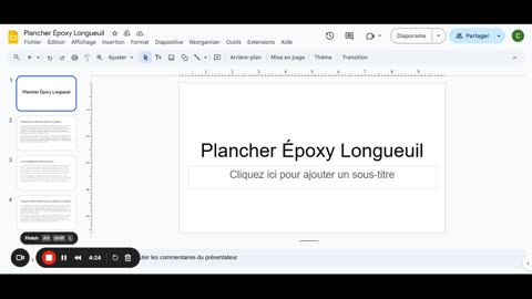 Plancher Époxy Longueuil