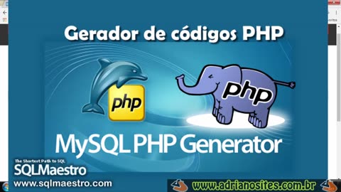 PHP Generator For MySQL aula1