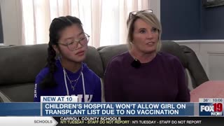 JD Vance’s 12-year-old relative denied heart transplant because she is unvaccinated