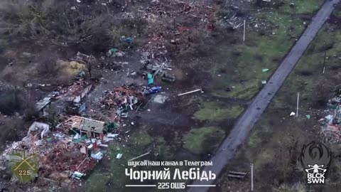 What Remains of The Village of Dar'ino, Kursk Region, Russia