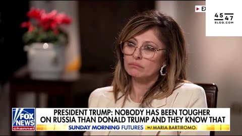 Maria Bartiromo on ‘Sunday Morning Futures’ Interviews Trump