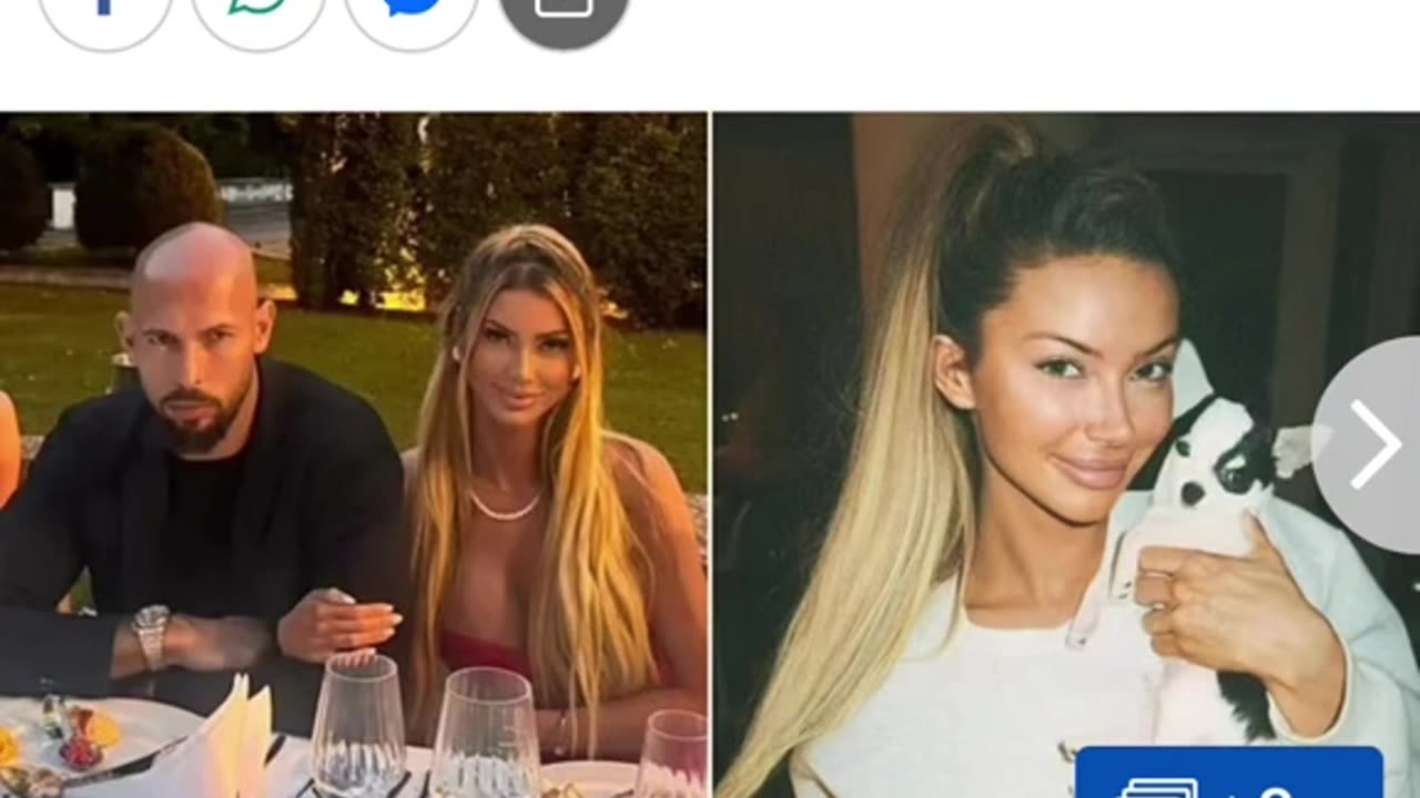 Tate's girlfriend makes shocking S.A. allegation against influencer following his return to US!