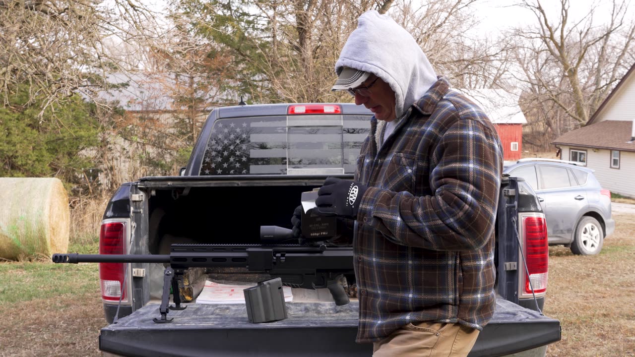 Shooting the POWERFUL 50 BMG Rounds from Ammo Inc!