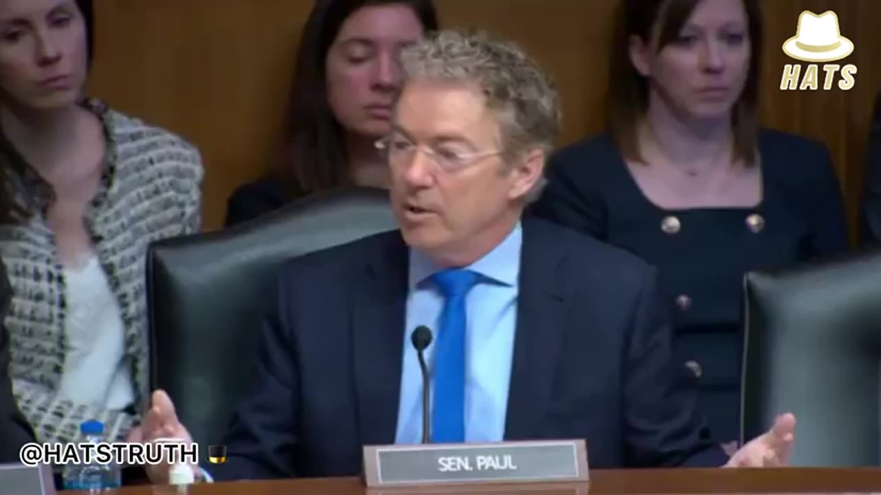 Rand Paul speaking plain old what used to be COMMON SENSE.