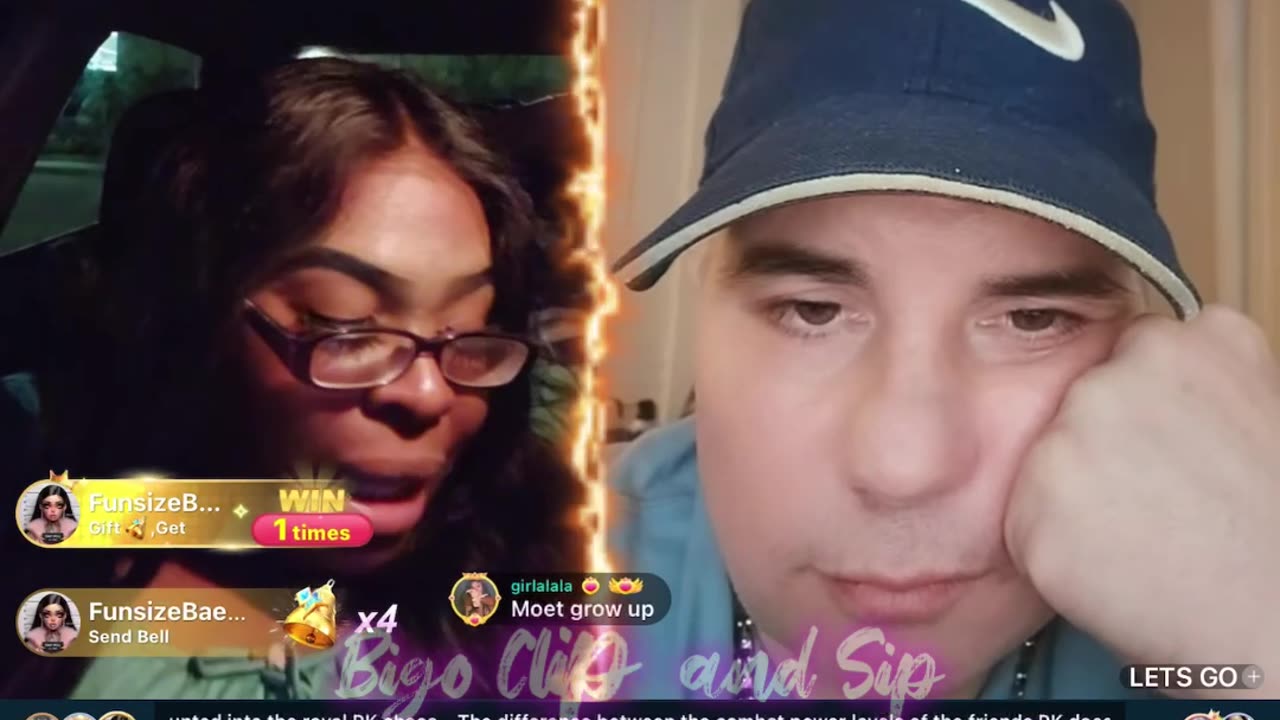 Moet live after date w/Cuban man-shits on herself n ewwwww 1/8/25 #bigoclipandsip