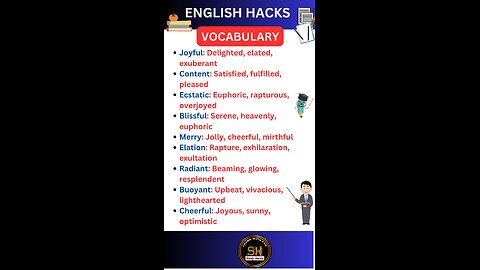 Daily use Important vocabulary words for exam 2025 70 #studyhacks123 #vocabulary #english #shorts