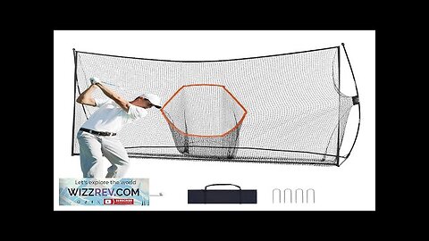 VEVOR 10.8x7ft Golf Practice Hitting Net Indoor Personal Driving Range Training Review