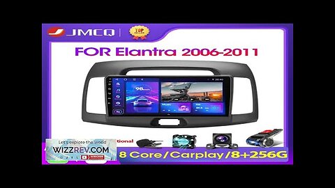 JMCQ Android 12 2Din 4G Car Radio Multimedia Video Player for Hyundai Review