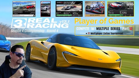 Player of Games: Real Racing 3 Update 13.1: COMPETE in MULTIPLE SERIES Part 12 + F1 Multiplayer