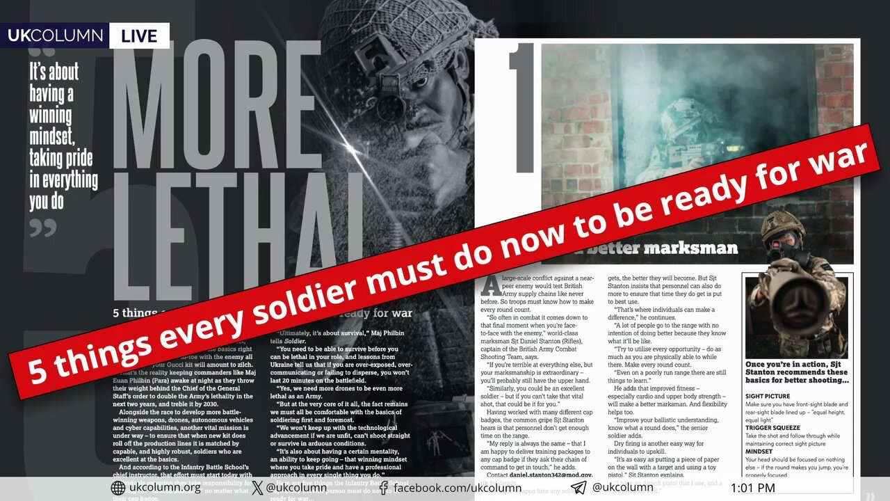 The Focus Ramps Up War Propaganda to Hype the Iranian Threat - UK Column News