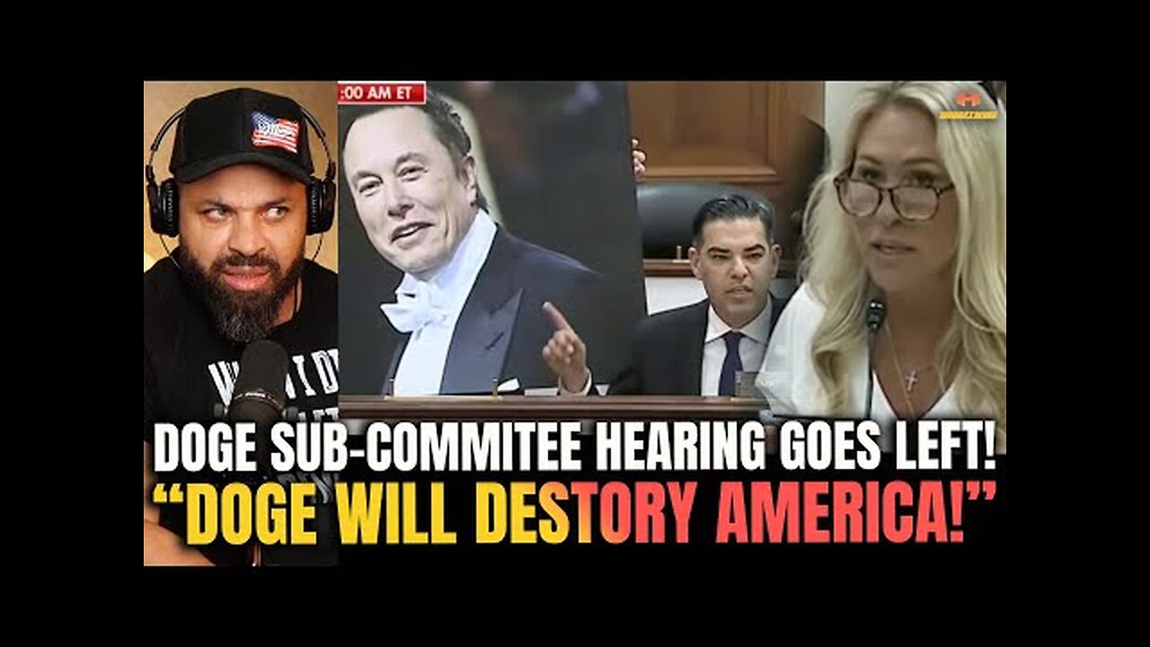 Democrats MELTDOWN and Chaos ERUPTS during 1st Congress DOGE Hearing!