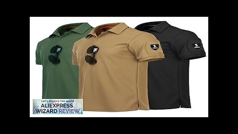 Men's Quick Dry Embroidered Polo Shirts Summer Custom Plus Size Military Clothes Review