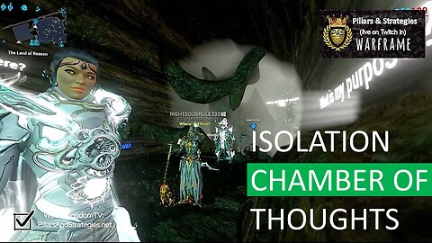 P&S in the WARFRAME: Isolation Chamber of Thoughts (Part 1) #swordofthespirit #warframe