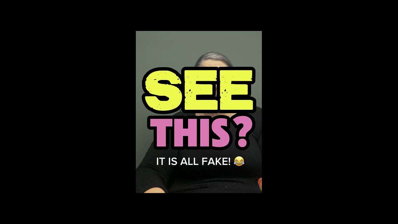 See This? It Is All Fake! 😩 #fake #lies #tricks #exposed