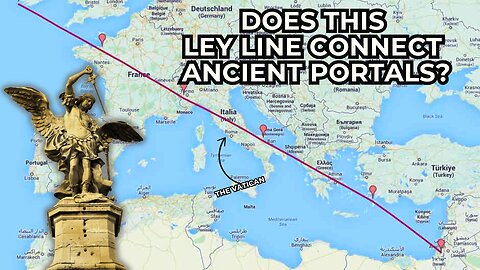 Unveiling the Connection of St. Peter's Basilica to St. Michaels Ley Line