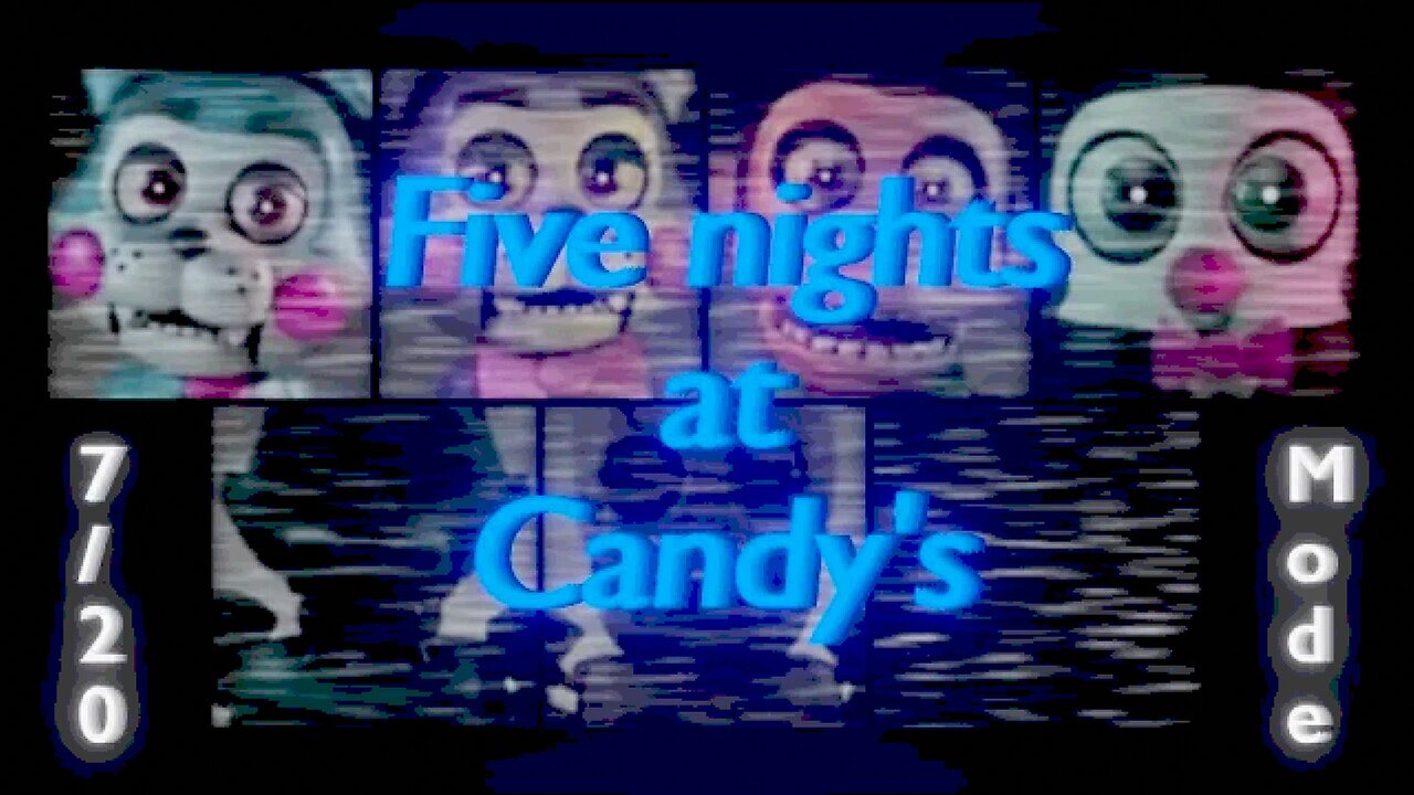 Five nights at Candy's 1 - 7/20 - custom night + extras + strategy (fr/en)