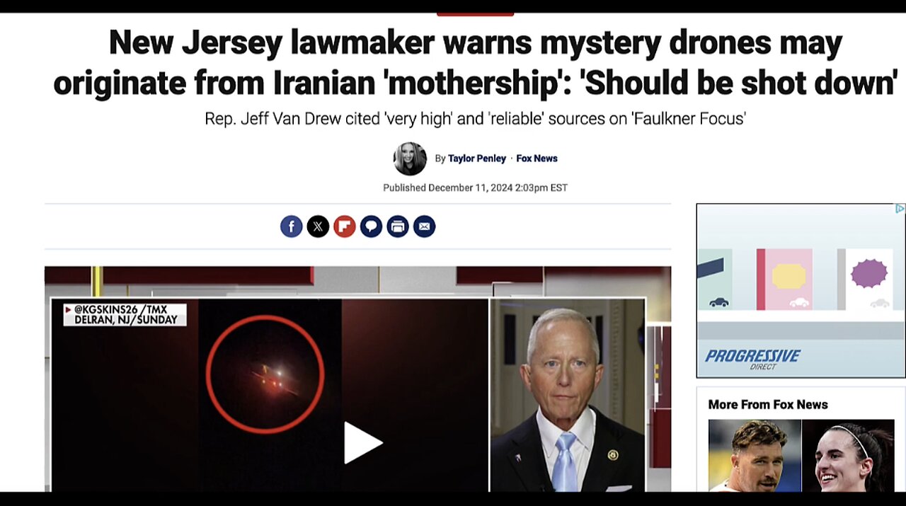 The Mothership The Mystery Drones Flying Over NJ Is Solved - Its Your Own Gov Doing It