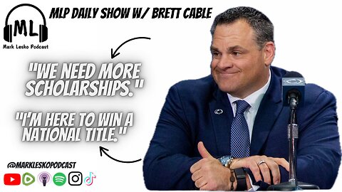 AD Pat Kraft wants changes, Kanye West, NIL and more || Mark Lesko Pod Daily Show #collegesports #news