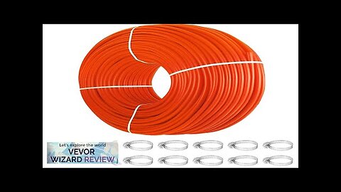 VEVOR 1000Ft PEX Tubing Pipe 1/2" PEX Tubing Oxygen Barrier Radiant Floor Review