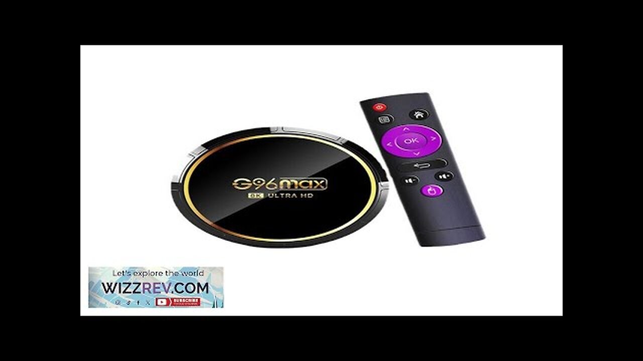 G96max 8K RK3528 android13.0 WIFI6 Bluetooth 5.0 Smart Ultra HD TV BOX Review