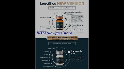 LusciEXO exosomes Glowface.store DIY55 100pd weight loss lose neck