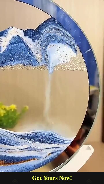 3D Quicksand LED Sandscape Night Light