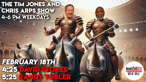 The Tim Jones and Chris Arps Show 02.18.2025 David Stokes | Dr. Randy Tobler