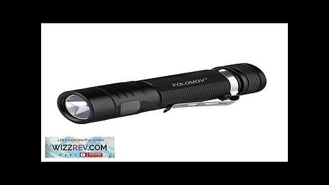 Folomov EDC-C4 1200LM High Lumen Compact EDC Flashlight with 18650 Battery USB Review