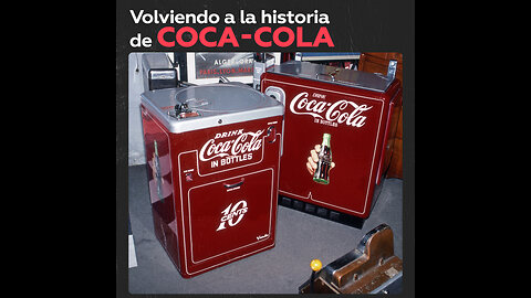 El encanto de una máquina expendedora de Coca-Cola ‘vintage’