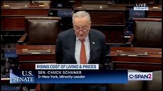 LOL Chuck Schumer Calls Biden's Inflation Trumpflation