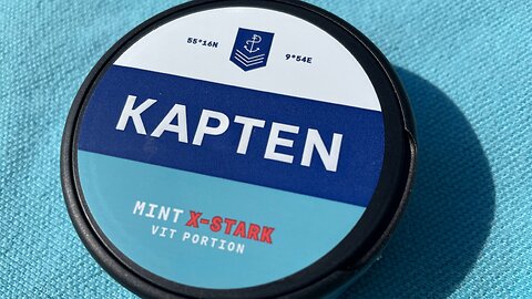 Kapten Mint X-Stark Vit Snus Review