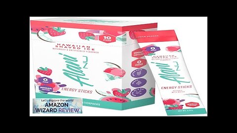 Alani Nu Hawaiian Shaved ICE Energy Sticks | Energy Drink Powder | Review