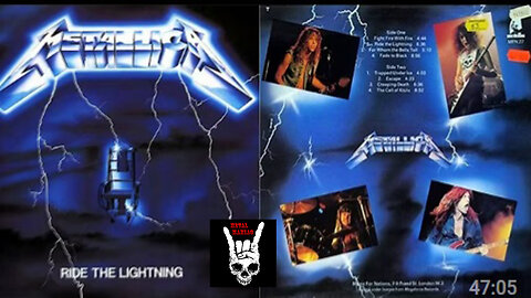 Metallica - Ride The Lightning 1984 - Full Album