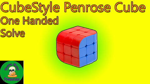 CubeStyle Penrose Cube One Handed Solve