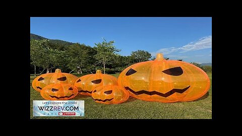 Halloween Inflatable Pumpkin Decoration Inflatable Yard Decoration with 600W Waterproof Review