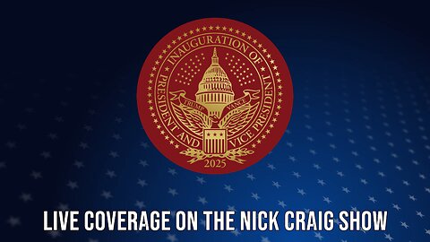 Donald Trump's Inauguration LIVE on The Nick Craig Show