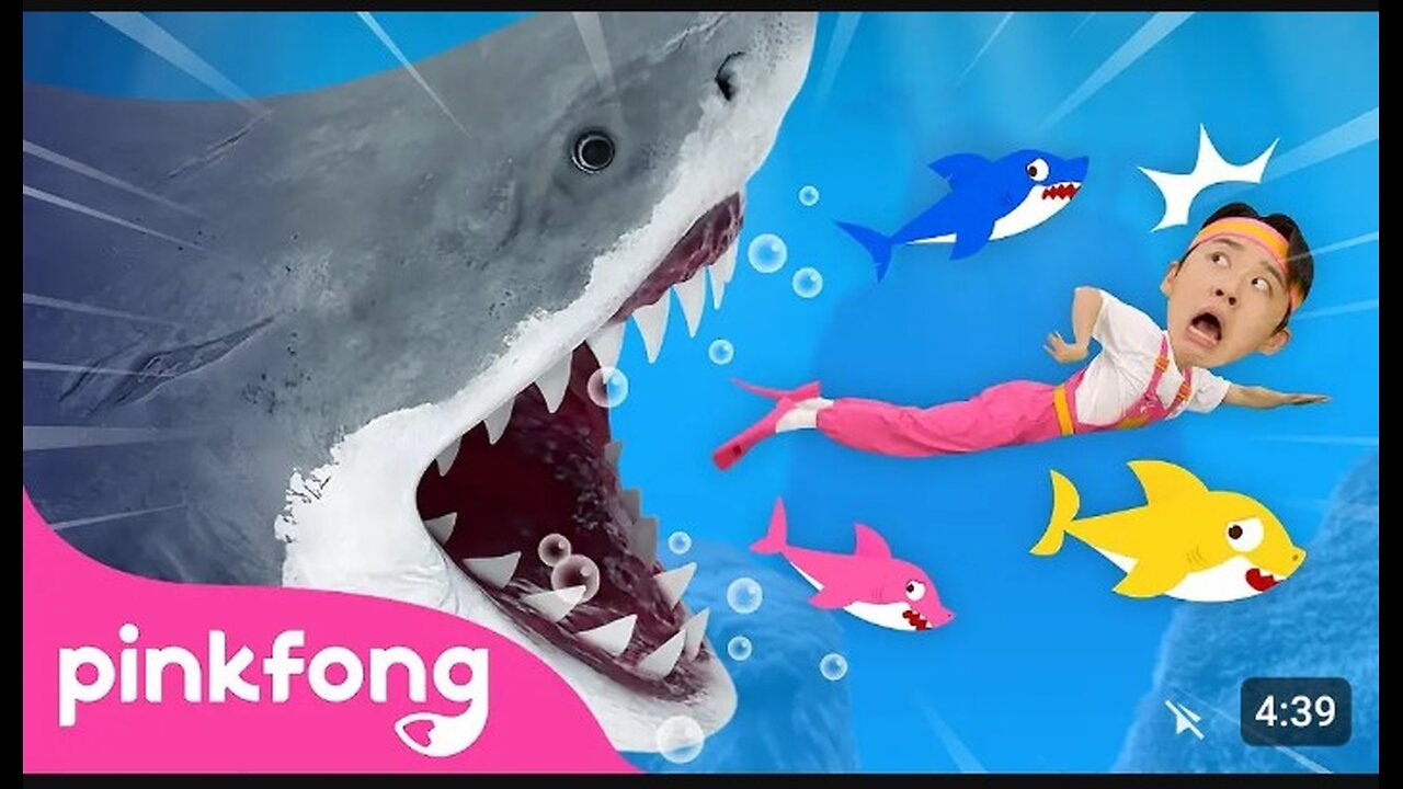 Run Away from the Sharks with Hoi! | Animal Song", an educational and interactive series.