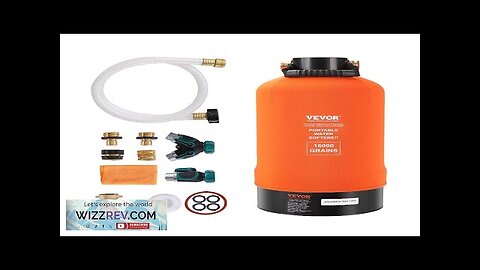 VEVOR RV Water Softener 16000 Grain Portable Water Softener with 3/4" Brass Review