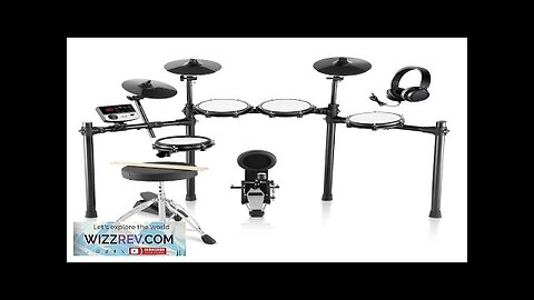 VEVOR Electric Drum Set Electronic Drum Kit 480 Sounds for Beginners Review