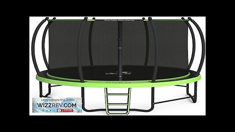 BCAN Trampoline 8FT 10FT 12FT 14FT 15FT 16FT Recreational Trampoline with Enclosure Review