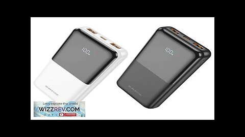 BOROFONE BJ36 22.5W 37Wh 10000mAh Power Bank External Battery Power Supply Review