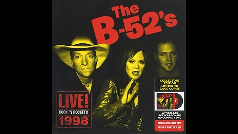 The B-52's - Live! Rock 'N Rockets 1998 (2018) [Complete CD] Europe