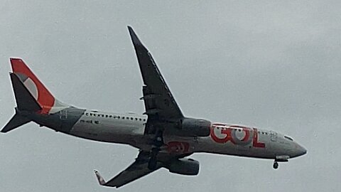Boeing 737-800 PR-GUE coming from Guarulhos to Fortaleza