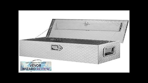 VEVOR Heavy Duty Aluminum Truck Bed Tool Box Diamond Plate Tool Box Review